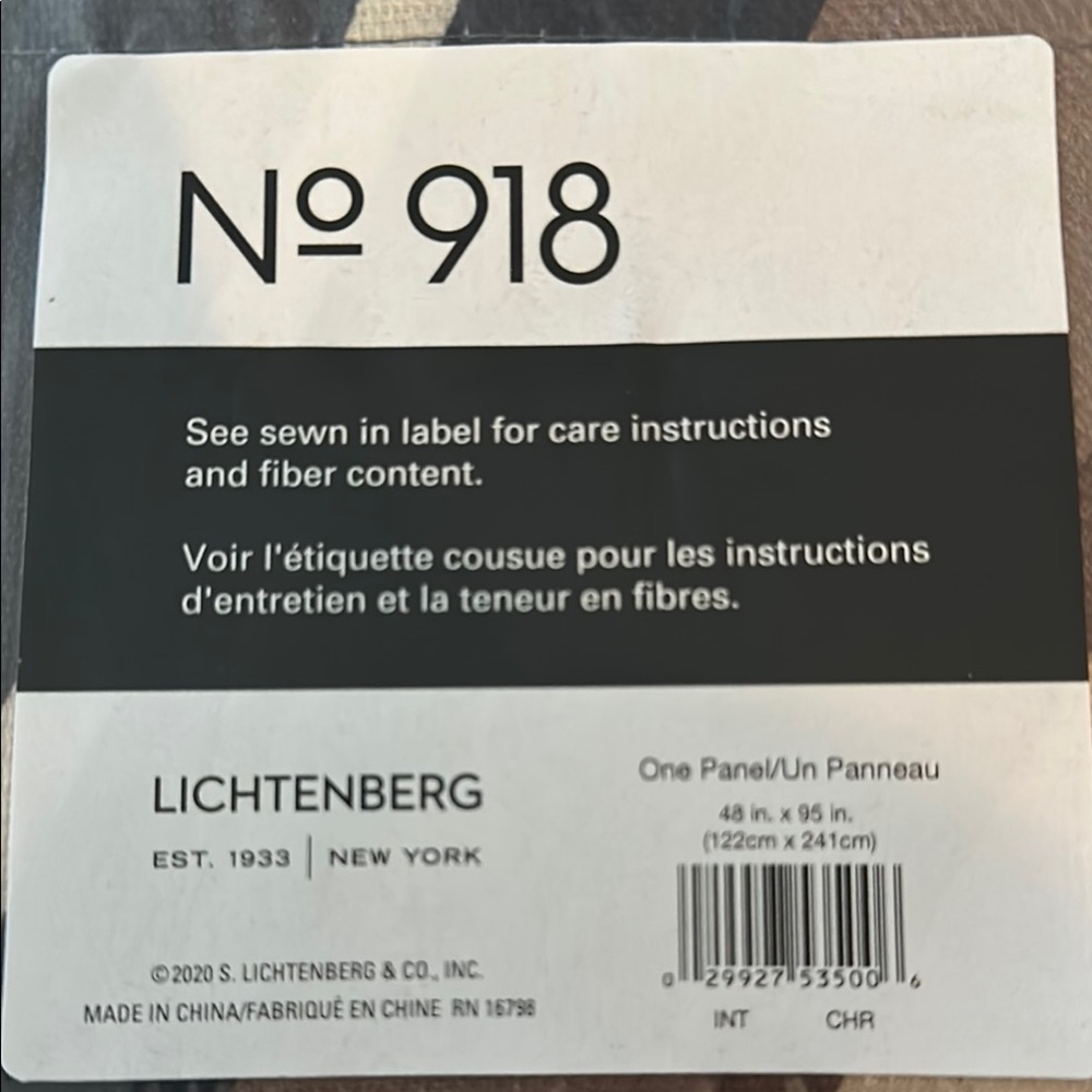 9 panels Lichtenberg No. 918 Panel 48x95 New modern curtains  Home Decor - Picture 4 of 5